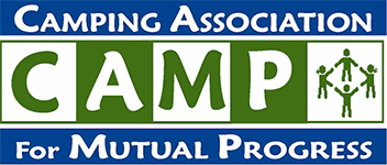C.A.M.P. - Camping Association for Mutual Progress Logo